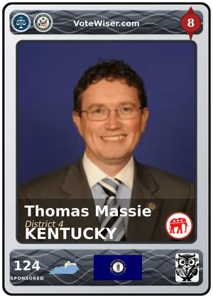 Thomas Massie card